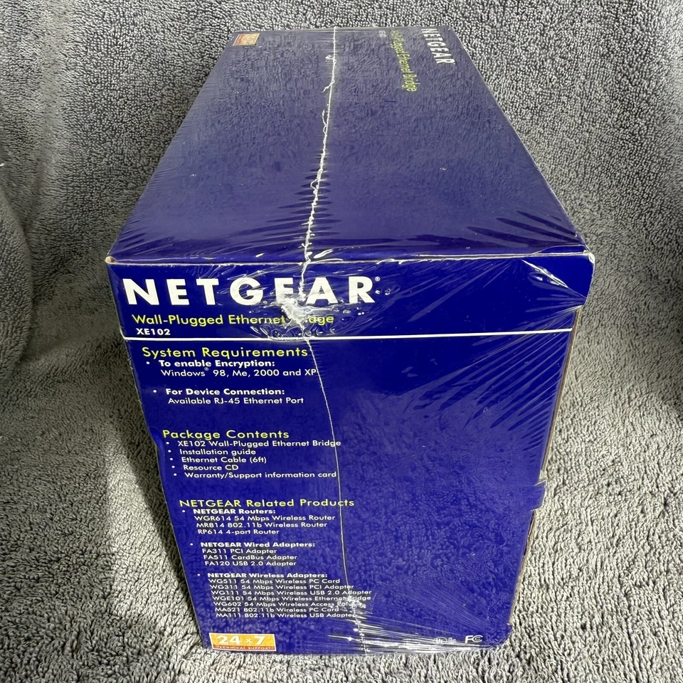 NETGEAR XE102 Wall-Plugged Ethernet Bridge New - Image 3 of 4