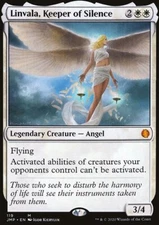 MTG Magic the Gathering Linvala, Keeper of Silence (119/496) Jumpstart LP
