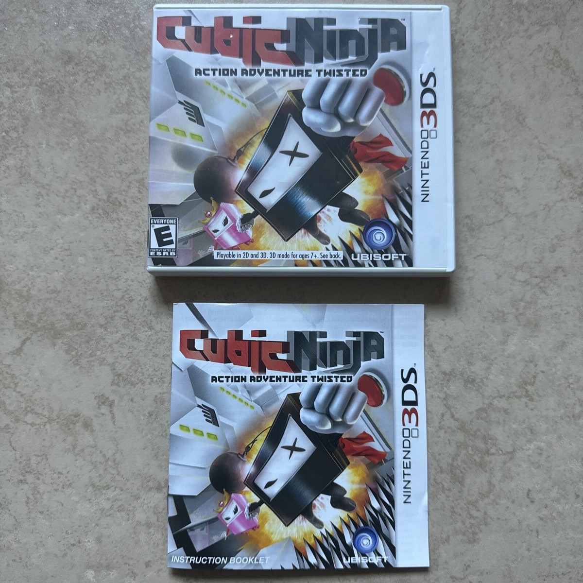 Cubic Ninja (Nintendo 3DS, 2011) CIB Complete Nice! 8888166863| eBay