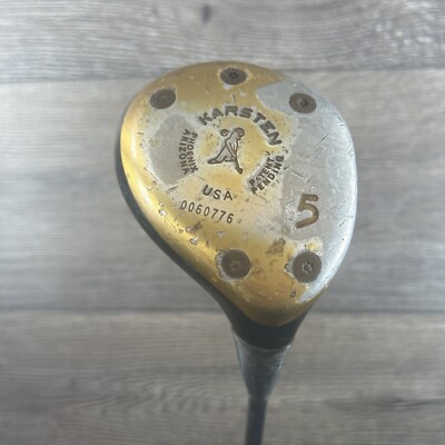 Vintage Ping Zing 5 Fairway Wood RH Right Hand Steel Shaft Karsten KT-M 42'' READ