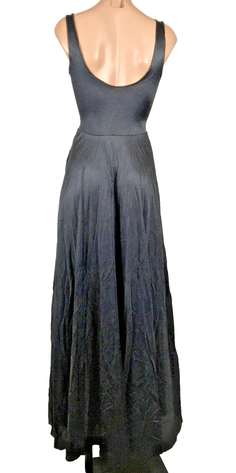 Vintage Silky Nylon Full Sweep Maxi Chemise Nightgown Slip Dress Undercover Wear - Image 2 of 4