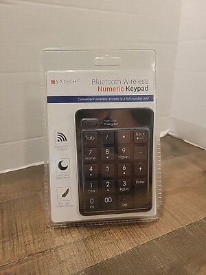 Satechi Bluetooth Wireless Numeric Keypad Windows, Mac NEW