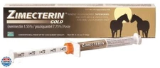Merial Zimecterin Gold Dewormer Paste for Horses, 7.35gm (Packaging May Vary)