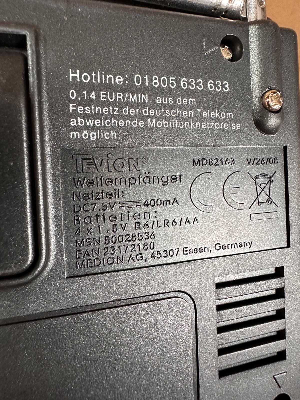 Tevion am/fm digital alarm clock radio. AD | eBay