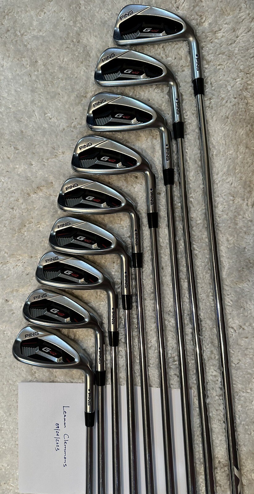 Ping G410 Irons Blue Dot eBay