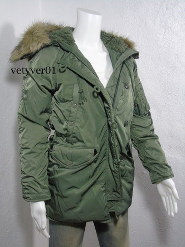 Military Parka Down Snorkel Jacket Army 