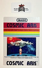 Atari 2600 Replacement Label - Imagic - Cosmic Ark