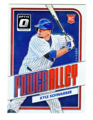 2016 Panini Donruss Optic POWER ALLEY #PA8 KYLE SCHWARBER RC Rookie Nationals