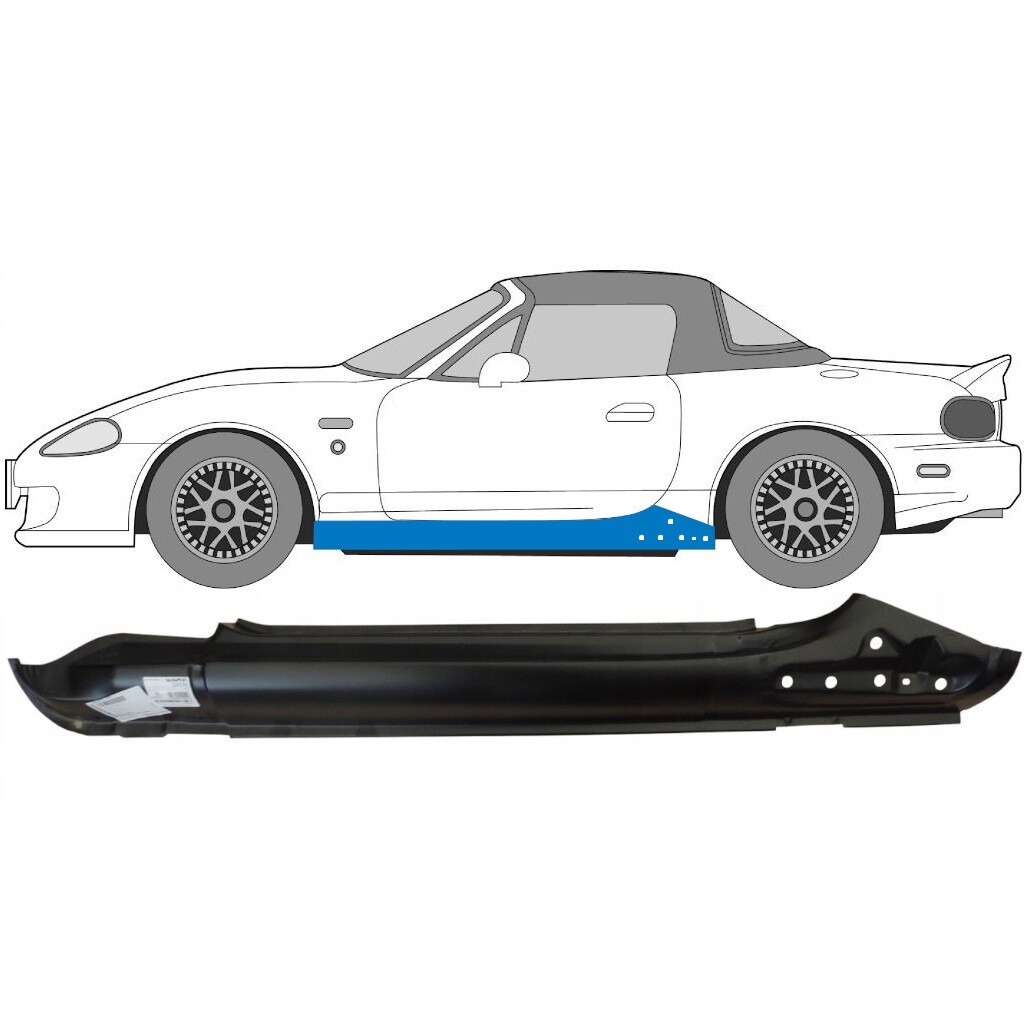 MAZDA MX-5 MX5 NB 1998-2005 FULL SILL REPAIR PANEL ROCKER PANEL / LEFT LH