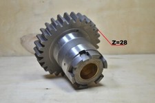 The gear of the second stage of the reducer (Z=28) of the tractor Belarus 50/80/