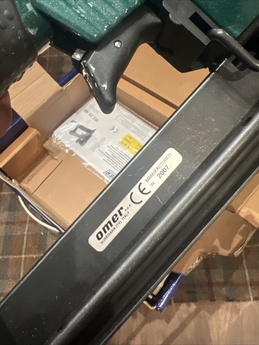 OMER M2.38 NS Drucklufttacker Werkzeug schön gebraucht ein Projekt mit Originalkarton - Bild 11 von 13