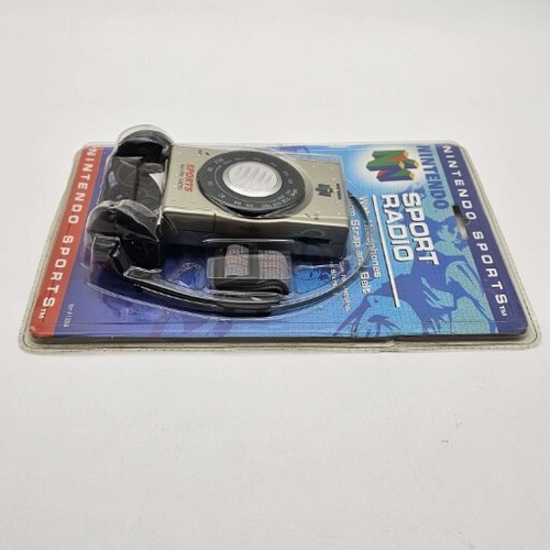 Nintendo 64 Sport Radio Sealed New headphones Rare Vintage - Picture 10 of 10