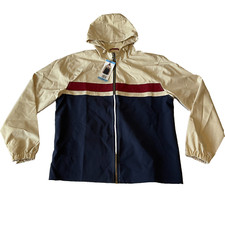 Weatherproof Full Zip Rain Jacket Mens Size L...
