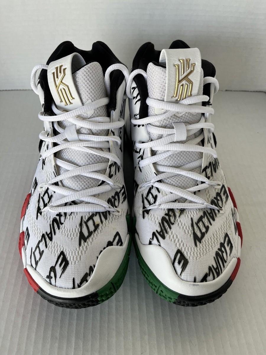 Nike Kyrie 4 Equality BHM Black History Month AO3167-900 Mens Size