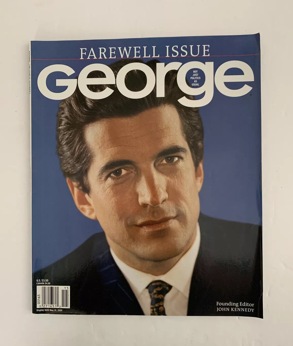 George Magazine JFK Jr. John F Kennedy Jr. Farewell Issue Vol VI Num 1 2001  5/31 | eBay UK