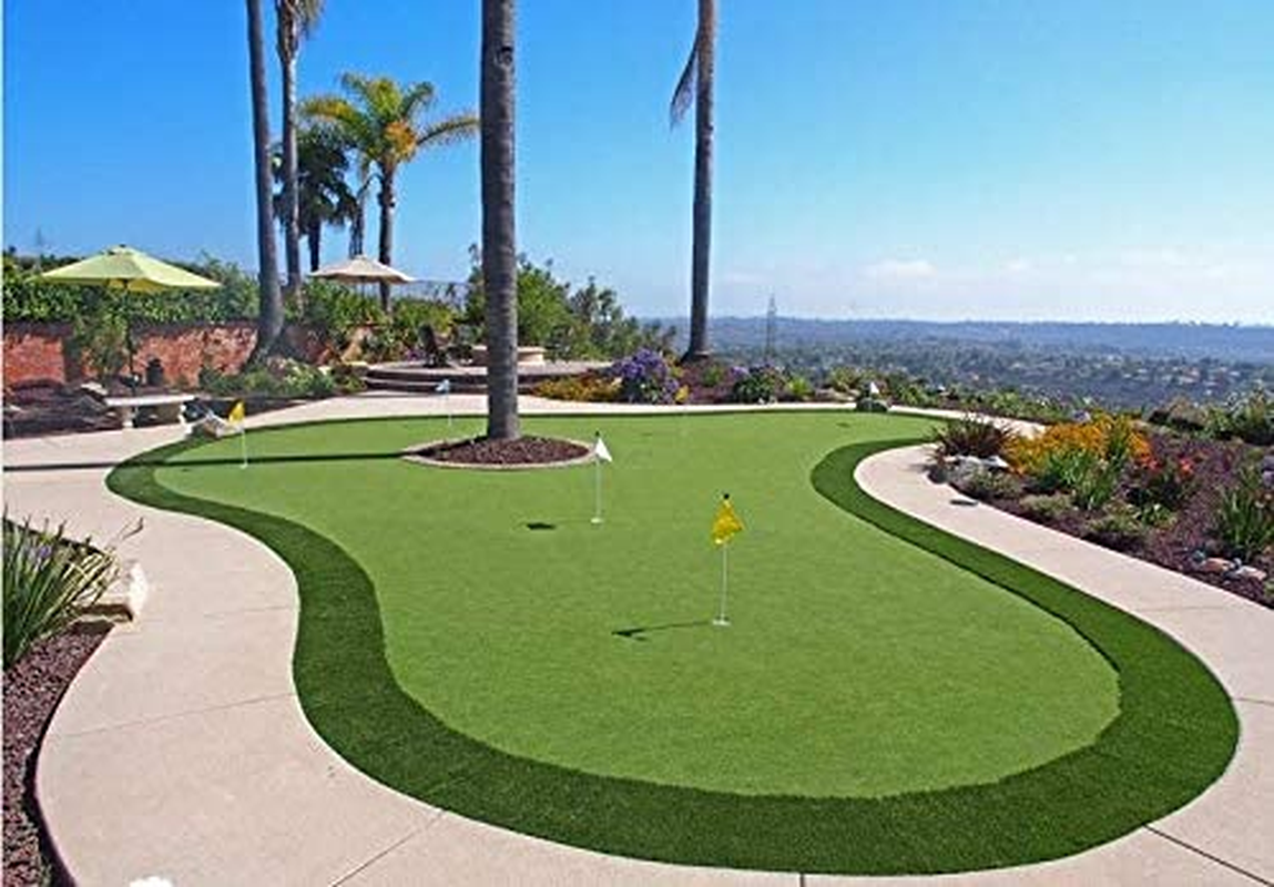 Pro Putting Green Artificial Grass Golf Training Mat Astroturf Synthetic 13'x15' eBay