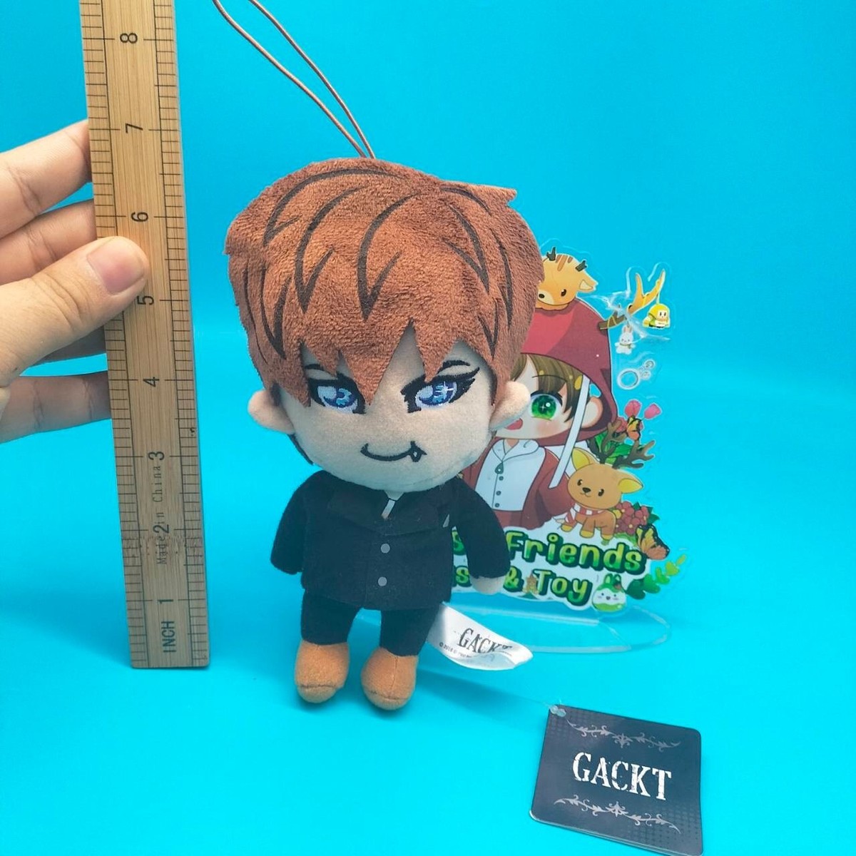 GACKT Gakucchi Gakuchi Furyu Mascot Strap Plush 6