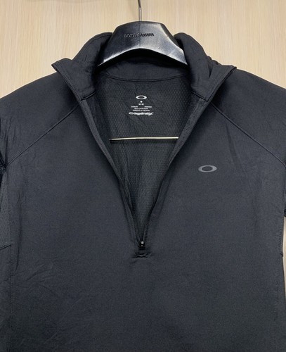 Oakley Hydrolix 1/3 Zip Thermo Long Slevee Y2K Techno Rave Women’s Size M - Picture 3 of 11