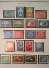 United Nations 1956-1959  NY UN  SC 41-76 MNH COMPLETE 4 Year Set  2 Scans Lot56