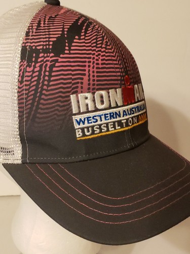 NEW Women's Boco Gear Ironman Western Australia Busselton Snapback Mesh Hat - Picture 8 of 13