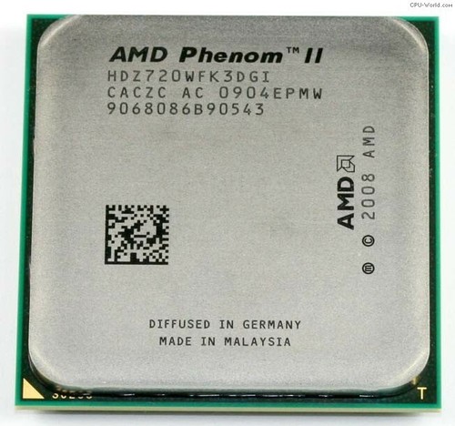 AMD Phenom II x3 720 hdz720wfk3dgi Desktop Processor CPU
