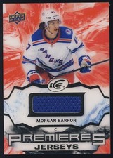 2021-22 NHL UD Upper Deck Ice HK Premieres Rookie Jersey Relic Morgan Barron RC