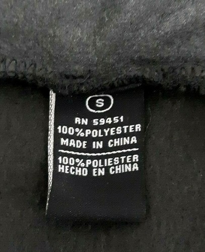 NEW Jane Ashley Fleece Snow Ladies Winter Vest Women's Size Small Black Full Zip - Picture 11 of 12