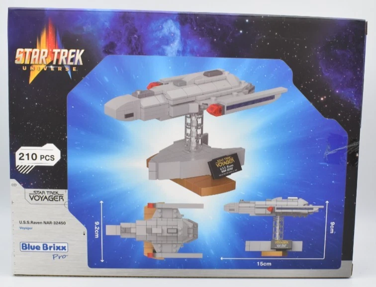 Blue Brixx Pro - Star Trek USS Raven NAR 32450. 105697. 210 piezas - NUEVO. BlueBrixx Foto 2 de 3