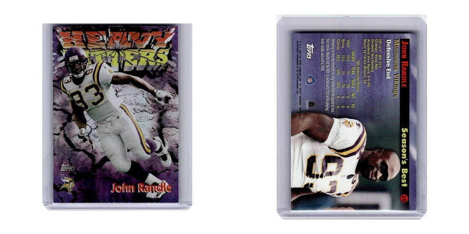 1998 Topps Season's Best John Randle Vikings #18 - Image 3 of 3
