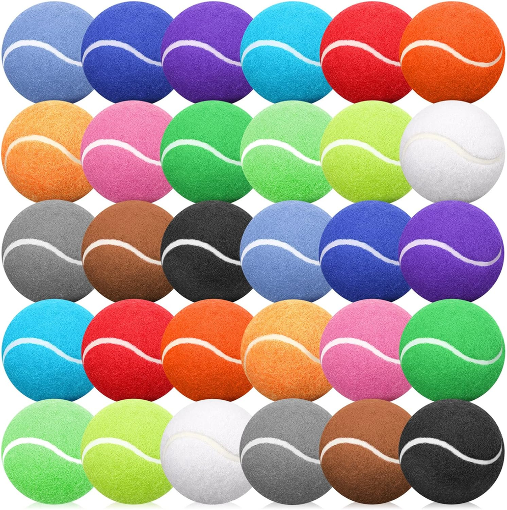 30 Pieces Dog Tennis Balls Tennis Balls for Dogs Pet Tennis Ball Dog Balls Balls 30 Pieces Dog Tennis Balls Tennis Balls for Dogs Pet Tennis Ball Dog Balls Balls