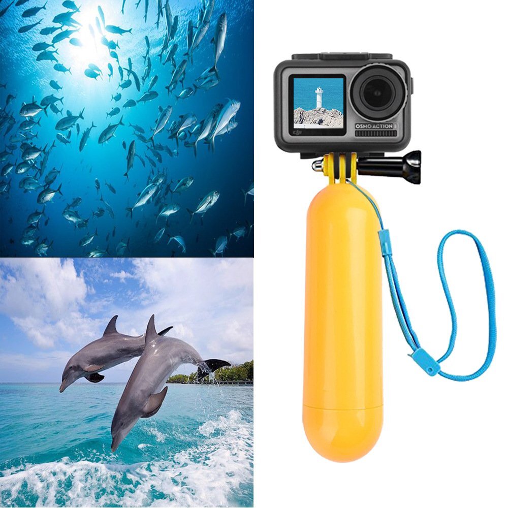 Floaty Buoyancy Hand Grip Mount for GoPro Hero 13 12 11 10 9 8 7 6 5 4 3 3+-image