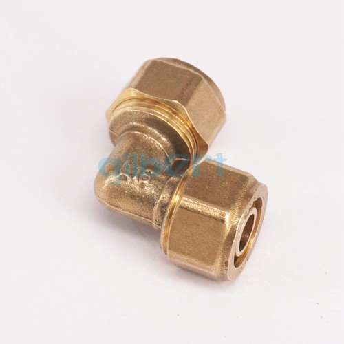 1 Piece 16/18/20/25/32mm Pex-AL-Pex Tube Elbow Brass Fitting Floor Heating - Picture 7 of 17