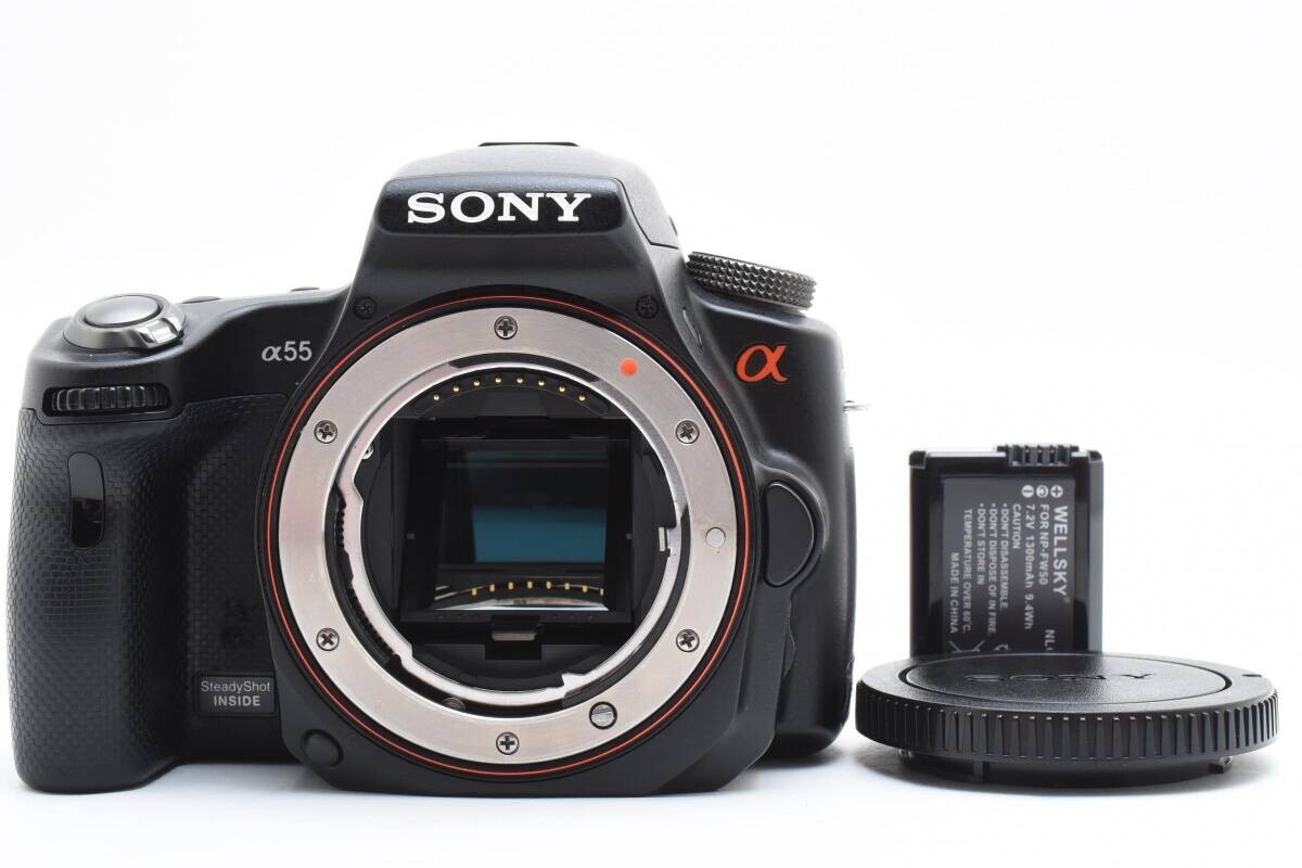 Near Mint ]Sony Alpha α55 SLT-A55V Digital SLR body only From