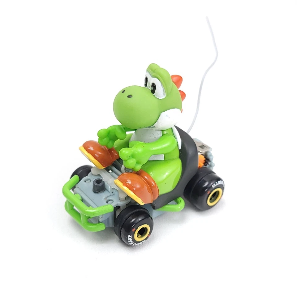 Tomy Bit Char-G Radio Control Car Super Mario Kart Yoshi UNTESTED Car Only - Image 2 of 4