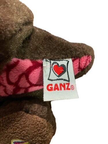 Ganz Webkinz Cocoa Dinosaur Plush Brown/Red Stuffed Animal No Code - Picture 9 of 9