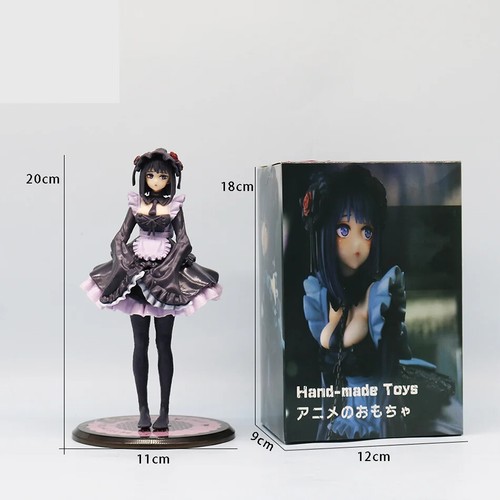 12 cm My Dress-Up Darling Anime Figure Black Cameriera Outfit Kitagawa Marin Action. - Foto 29 di 32