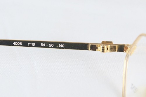 GRANDI OCCHIALI DA VISTA VINTAGE YVES SAINT LAURENT 4006 NUOVI NOS MADE IN ITALY - Foto 5 di 11