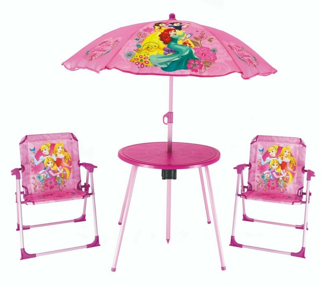Disney Princess Kids Garden Furniture Table and Chairs for sale online