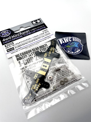 Tamiya 95122 Mini 4wd HG Multi Roll Setting Stay Rear 1,5Mm Carbon J-Cup 2019