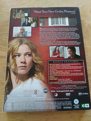 Revenge; The Complete First Season DVD 5-Disc Set TV PG