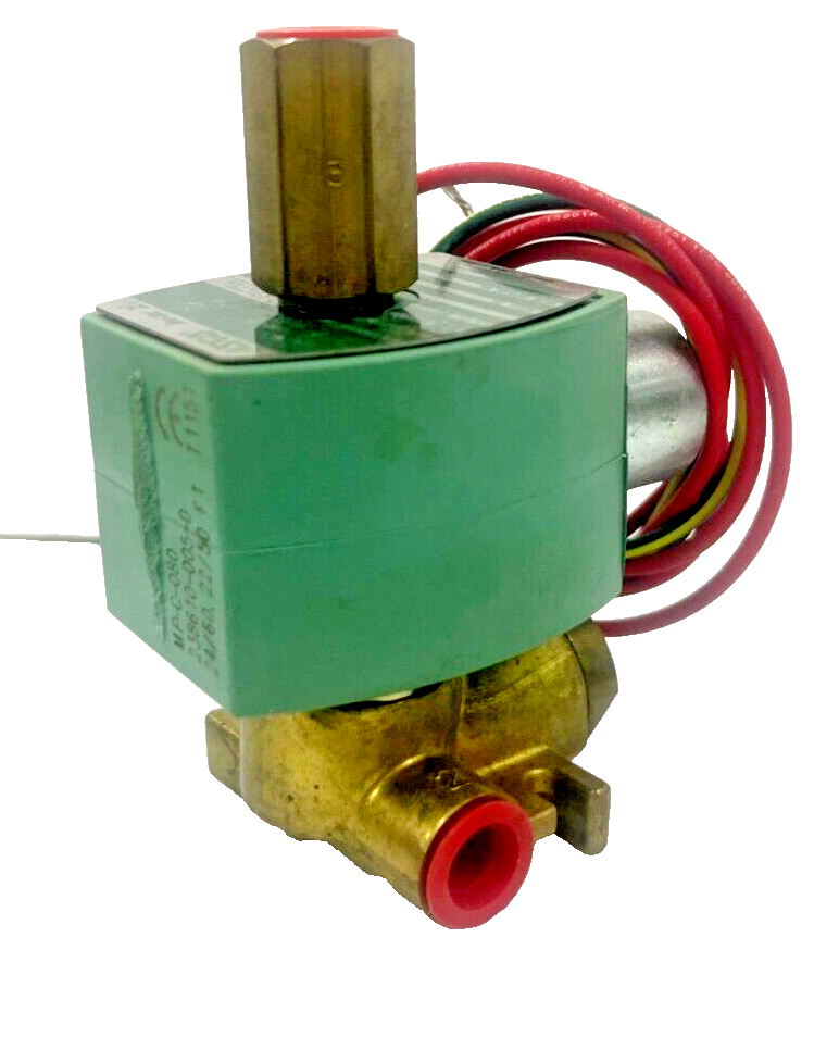 ASCO 8317G053 3 Way 1/4" Normally Open Quick Exhaust Solenoid Valve 120