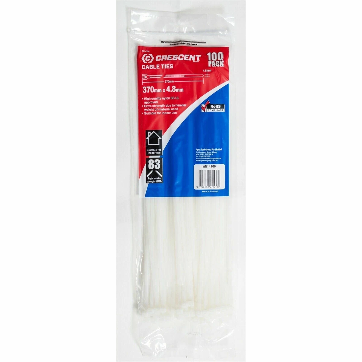Buy Nylon Zip Ties Online In Thailand