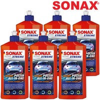 6X Sonax Xtreme Ceramic Polish All-In-One Auto Lack Politur & Versiegelung 500Ml