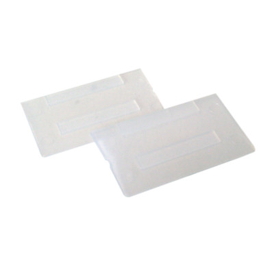 Integrierte Trennwände aus transparentem Kunststoff für passende Aufbewahrungsboxen - 65 mm x 40 mm