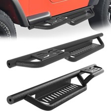 Running Boards Nerf Bar Side Steps For 1997-2006 Jeep Wrangler Tj 2door Steel