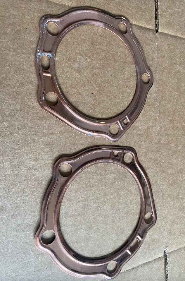 Junta de cabeza de cobre Harley 16770-48 nueva 1948-1965 F, FL, FS, FLH #294 Foto 2 de 4