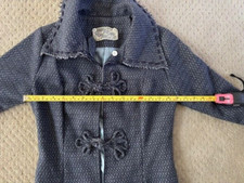 Nick and Mo Anthropologie Navy Pea Coat Size ...