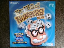 HEAD FULL OF NUMBERS Learning Game by Learning Resources - Maths Equations
