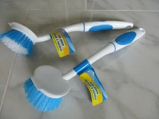 LOT OF 2 SCRUB BUDDIES POTS PANS DISHES CUPS BRUSH SET KITCHEN HOME