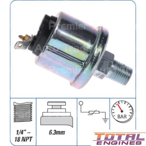 PAT Premium Oil Pressure Sensor for Gauge fits Holden Torana LH 2.8L 6Cyl 173 (R - Bild 2 von 2